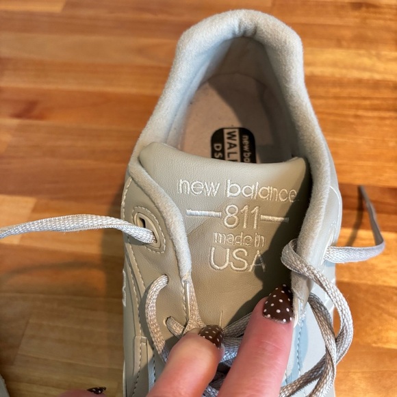 New Balance 811 Rollbar Women's Beige Leather Sneaker Size 8.5 Made in USA - Picture 11 of 11
